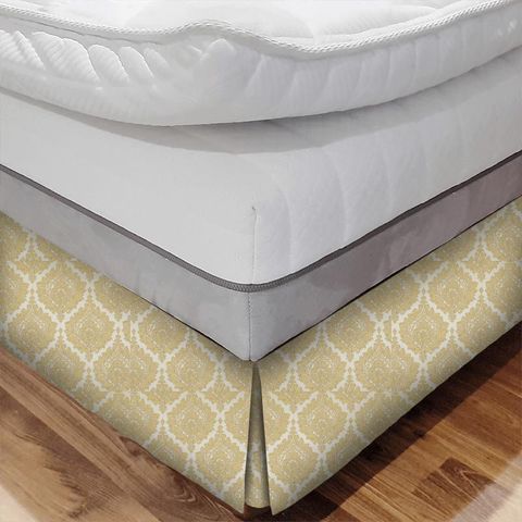 Desire Lemon Bed Base Valance