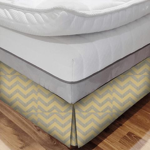 Ecstasy Lemon Bed Base Valance