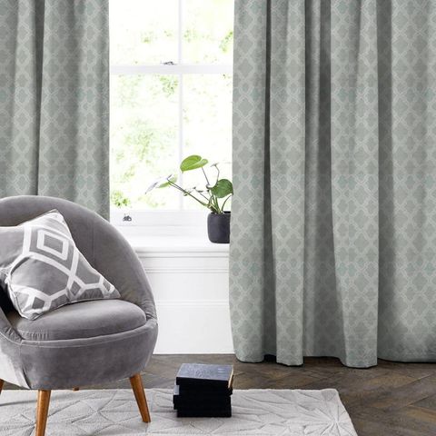 Frenzy Mint Made To Measure Curtain