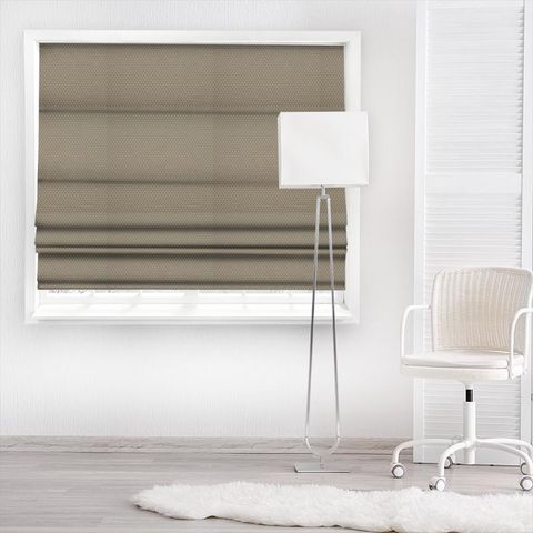 Adriana Natural Made To Measure Roman Blind