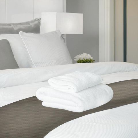 Adriana Taupe Bed Runner