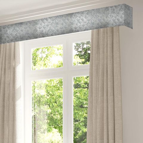 Moonlight Teal Blue Pelmet