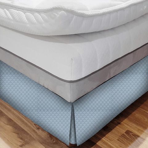 Megan Duck Egg Bed Base Valance