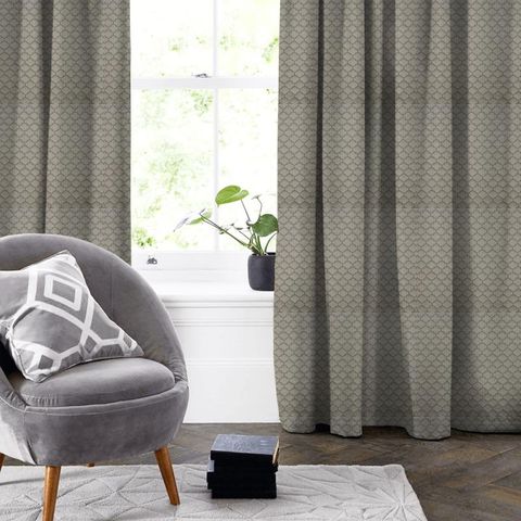 Megan Taupe Made To Measure Curtain