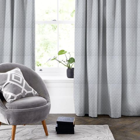 Megan White Made To Measure Curtain