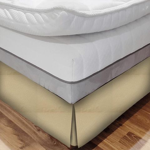 Angelina Caramel Bed Base Valance