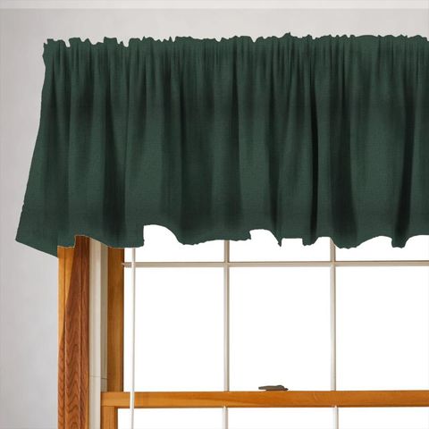 Angelina Forest Green Valance