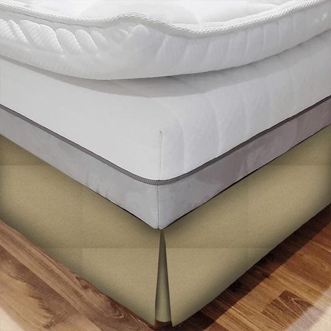 Angelina Gold Bed Base Valance