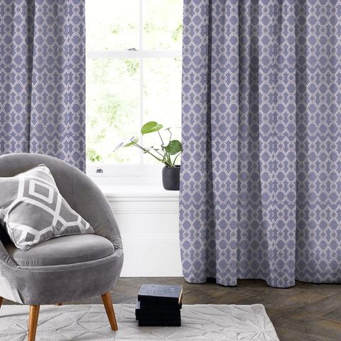 Cruise Atlantic Grey Made To Measure Curtain