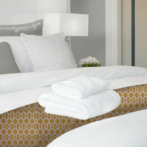 Cruise Mustard Bed Runner