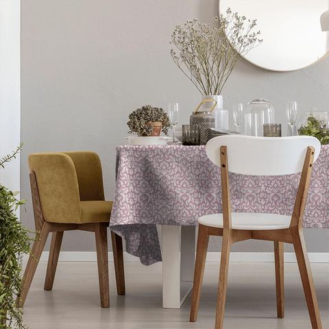 Wanderlust Dusky Pink Tablecloth