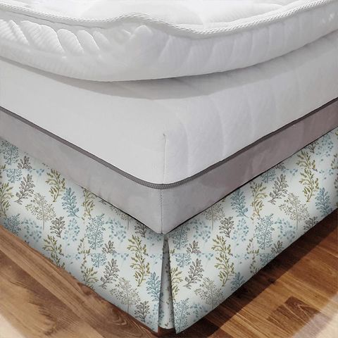 Juniper Duck Egg Bed Base Valance