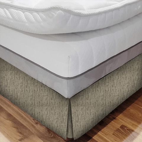 Nessa Taupe Bed Base Valance