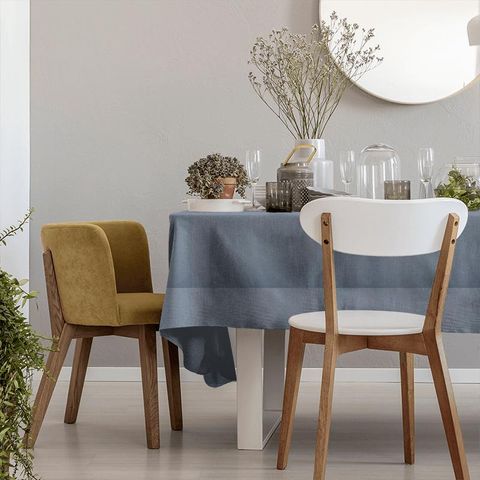 Nicole Earl Blue Tablecloth