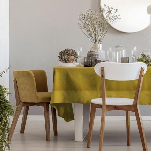 Nicole Mustard Tablecloth
