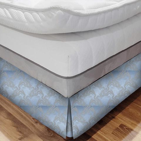 Cecilia Coastal Blue Bed Base Valance