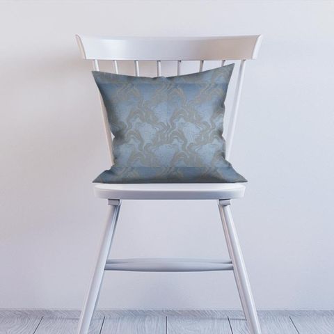 Cecilia Coastal Blue Cushion