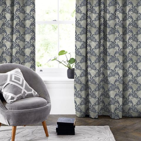 Cecilia Midnight Made To Measure Curtain
