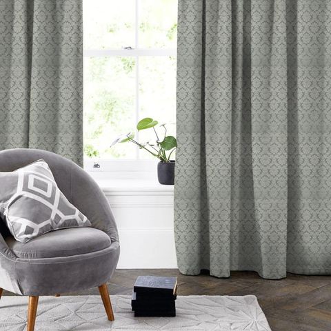 Eleanor Mint Made To Measure Curtain
