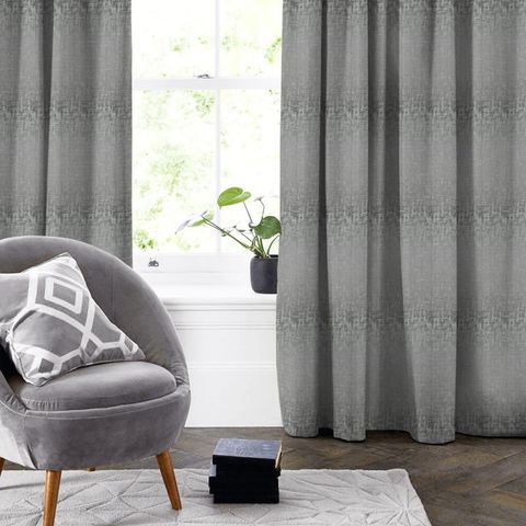 Elin Silver Made To Measure Curtain