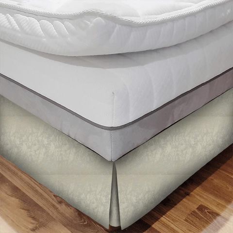 Adelina Cream Bed Base Valance