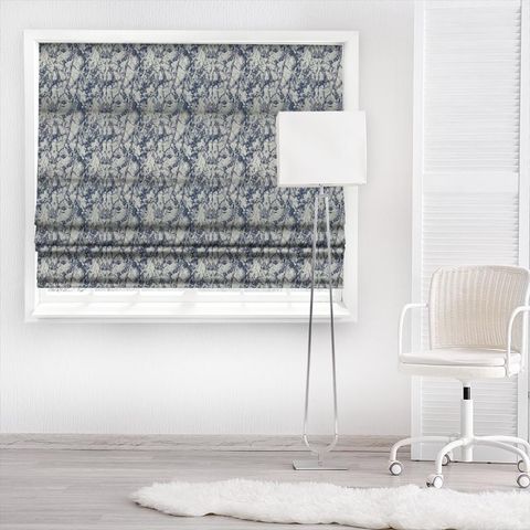 Adelina Midnight Made To Measure Roman Blind