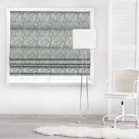 Adelina Mint Made To Measure Roman Blind