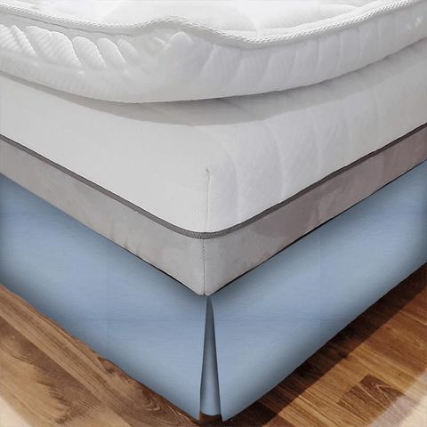 Carmen Coastal Blue Bed Base Valance