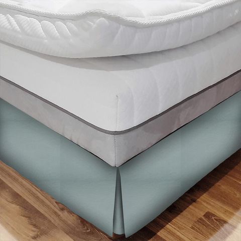 Carmen Mint Bed Base Valance