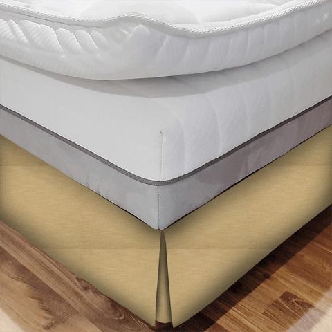 Madelyn Caramel Bed Base Valance