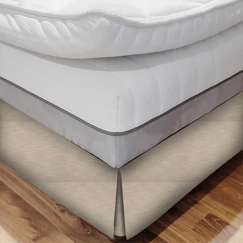 Madelyn Natural Bed Base Valance