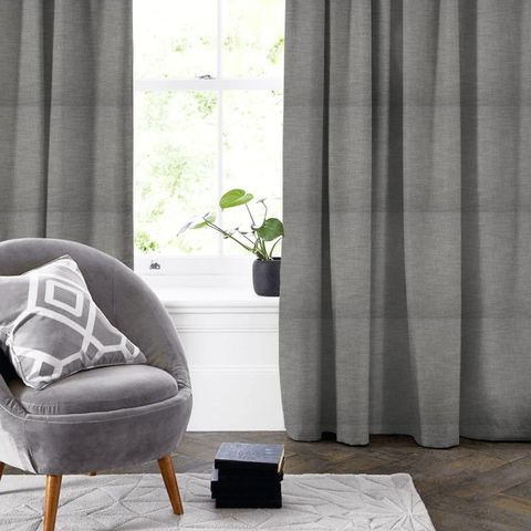 Madelyn Silver Made To Measure Curtain