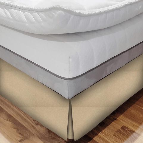 Skylar Biscotti Bed Base Valance