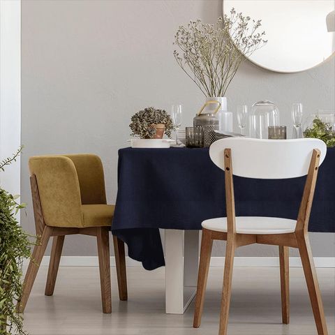 Skylar Ink Blue Tablecloth
