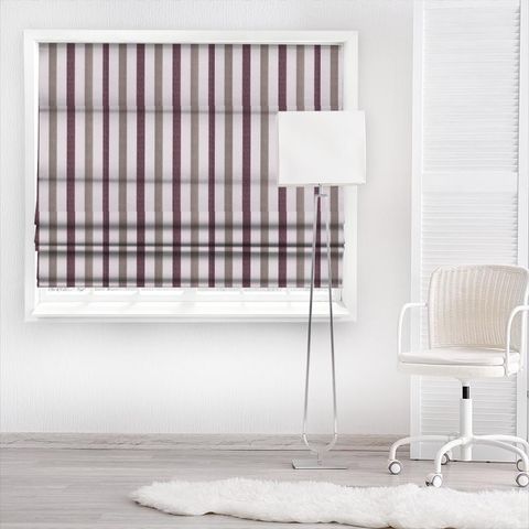 Awe Magenta Made To Measure Roman Blind