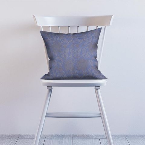 Beauty Stone Blue Cushion
