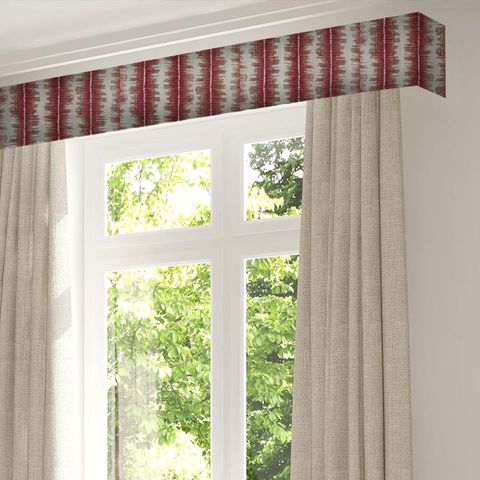 Beat Cherry Red Pelmet