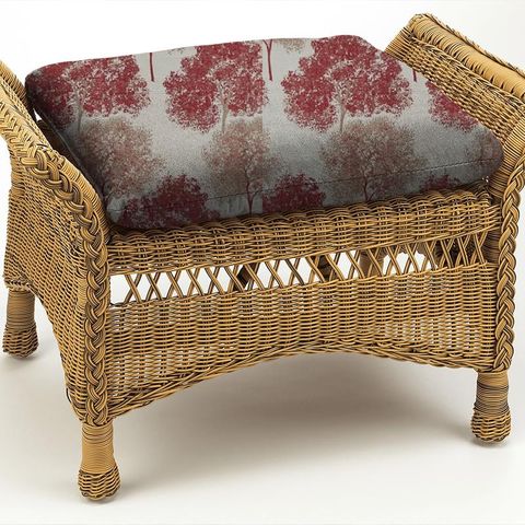 Elation Cherry Red Box Cushion