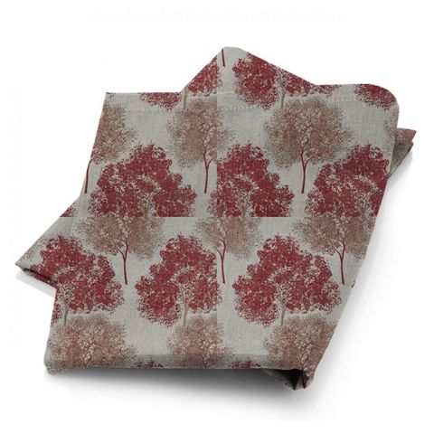 Elation Cherry Red Fabric