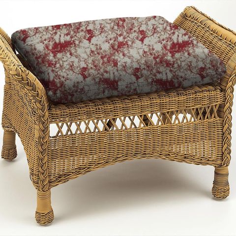 Rave Cherry Red Box Cushion