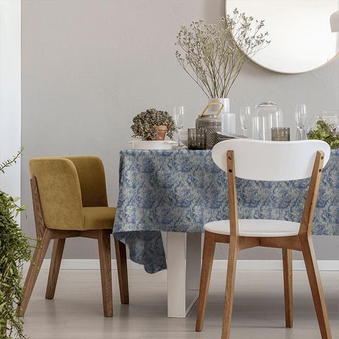 Vivid Cornflower Blue Tablecloth
