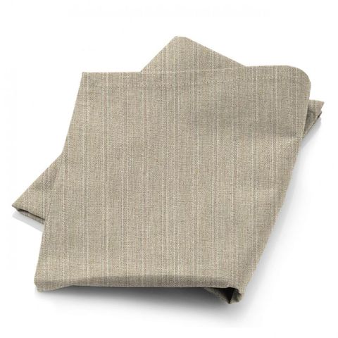 Harrop Stripe Flax Fabric