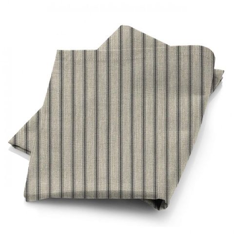 Harrop Stripe Raven Fabric