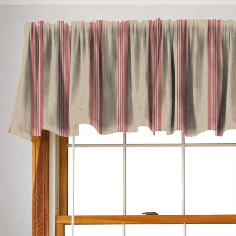 Leagram Stripe Brick Valance