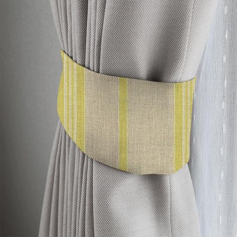 Leagram Stripe Citrus Tieback