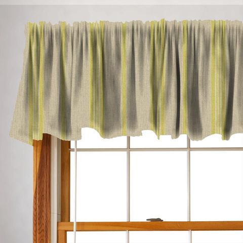 Leagram Stripe Citrus Valance