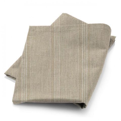 Leagram Stripe Flax Fabric