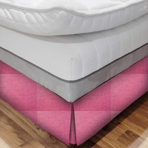 Lunar Fuchsia Bed Base Valance