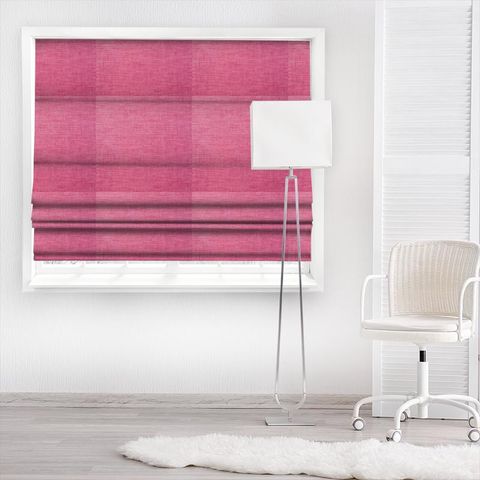 Lunar Fuchsia Made To Measure Roman Blind