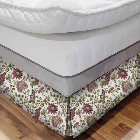 Fiesta Fuchsia Bed Base Valance